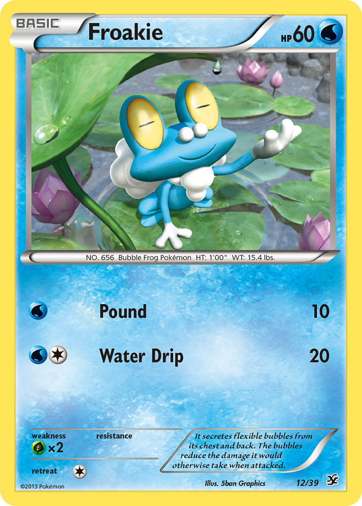 Froakie (12/39) [XY: Kalos Starter Set] | Arkham Games and Comics