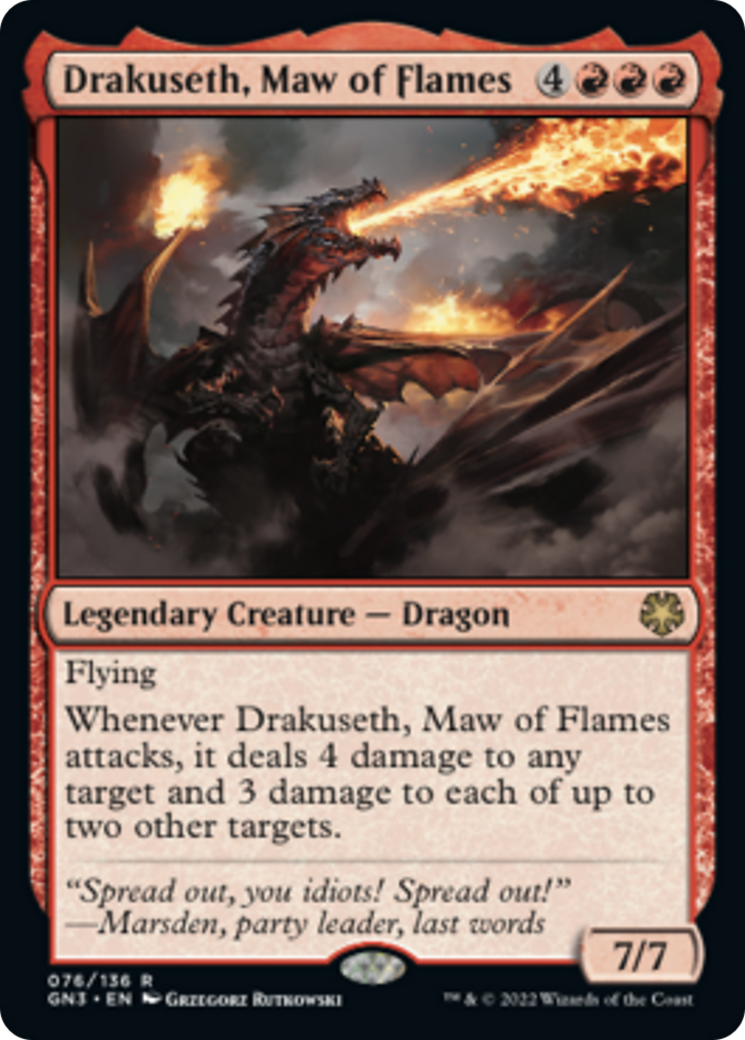 Drakuseth, Maw of Flames [Game Night: Free-for-All] | Arkham Games and Comics