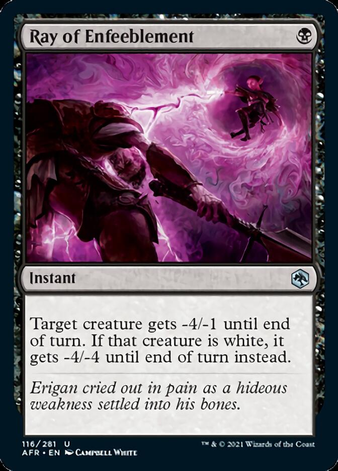 Ray of Enfeeblement [Dungeons & Dragons: Adventures in the Forgotten Realms] | Arkham Games and Comics