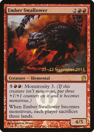 Ember Swallower [Theros Promos] | Arkham Games and Comics