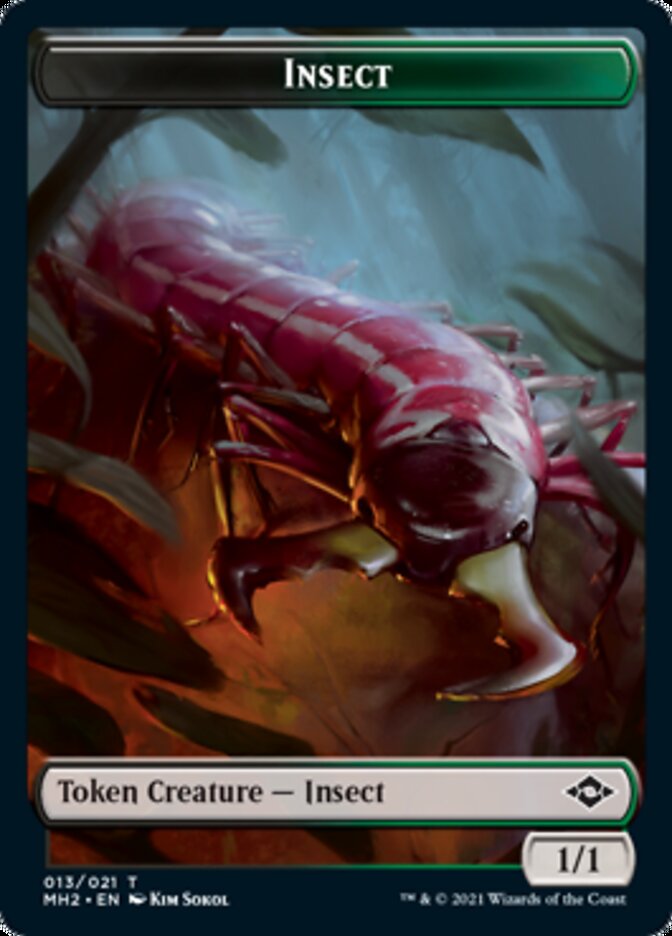 Insect Token // Squirrel Token [Modern Horizons 2 Tokens] | Arkham Games and Comics