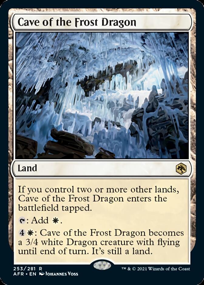 Cave of the Frost Dragon [Dungeons & Dragons: Adventures in the Forgotten Realms] | Arkham Games and Comics