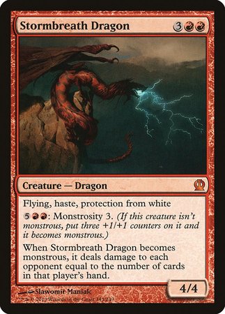 Stormbreath Dragon [Theros] | Arkham Games and Comics