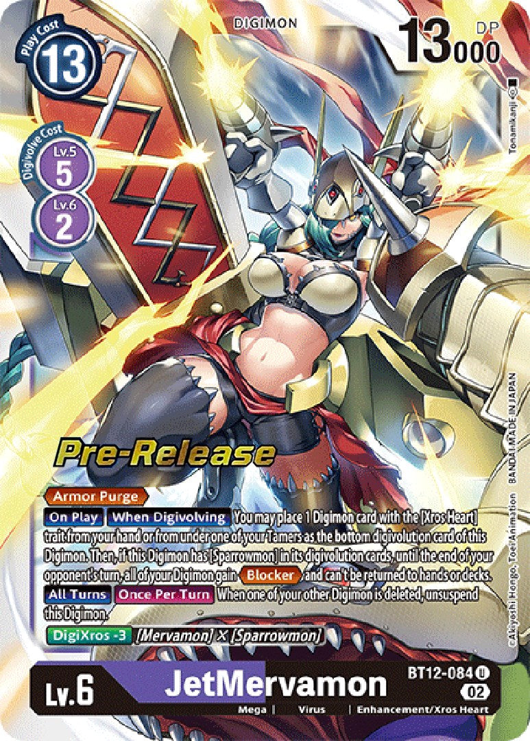 JetMervamon [BT12-084] [Across Time Pre-Release Cards] | Arkham Games and Comics