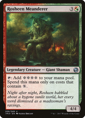 Rosheen Meanderer [Iconic Masters] | Arkham Games and Comics