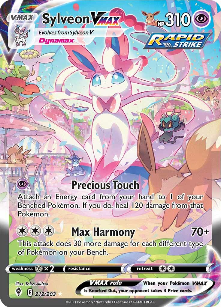 Sylveon VMAX (212/203) [Sword & Shield: Evolving Skies] | Arkham Games and Comics