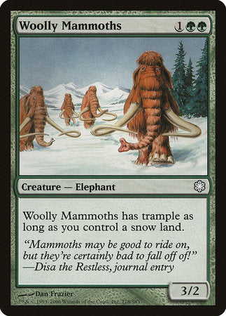 Woolly Mammoths [Coldsnap Theme Decks] | Arkham Games and Comics