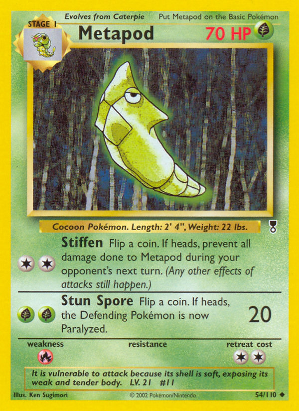 Metapod (54/110) [Legendary Collection] | Arkham Games and Comics