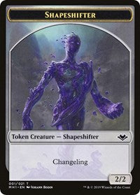 Shapeshifter // Myr Double-Sided Token [Modern Horizons Tokens] | Arkham Games and Comics