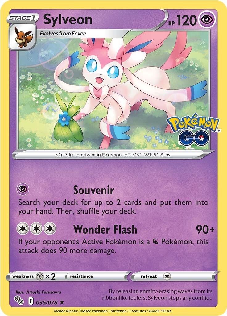 Sylveon (035/078) [Pokémon GO] | Arkham Games and Comics