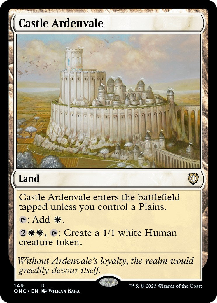 Castle Ardenvale [Phyrexia: All Will Be One Commander] | Arkham Games and Comics