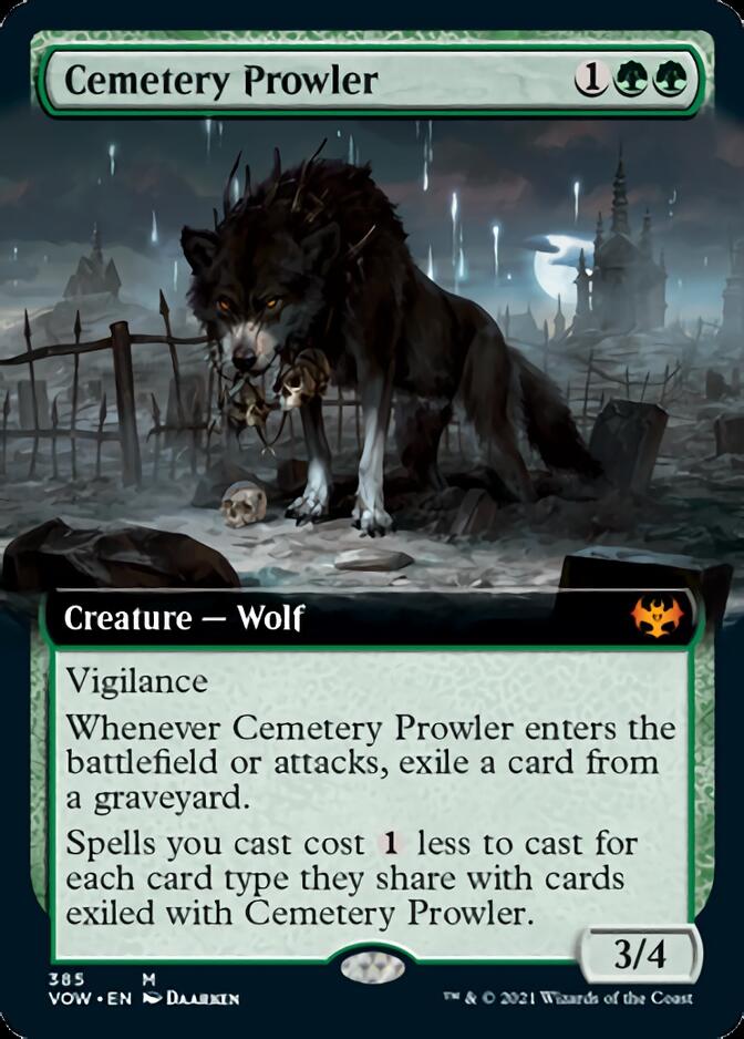 Cemetery Prowler (Extended) [Innistrad: Crimson Vow] | Arkham Games and Comics