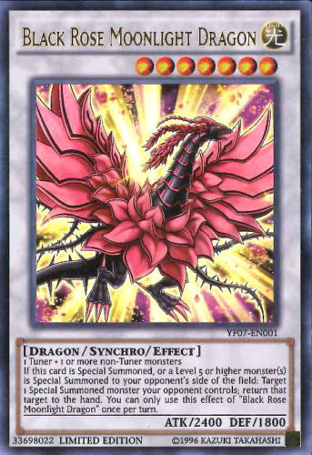 Black Rose Moonlight Dragon [YF07-EN001] Ultra Rare | Arkham Games and Comics