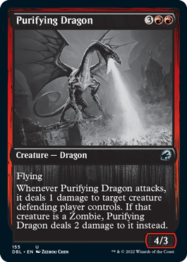 Purifying Dragon [Innistrad: Double Feature] | Arkham Games and Comics