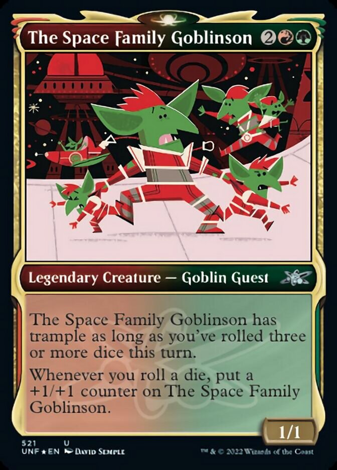 The Space Family Goblinson (Showcase) (Galaxy Foil) [Unfinity] | Arkham Games and Comics