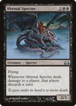 Abyssal Specter [Duel Decks: Divine vs. Demonic] | Arkham Games and Comics