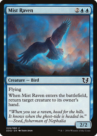 Mist Raven [Duel Decks: Blessed vs. Cursed] | Arkham Games and Comics