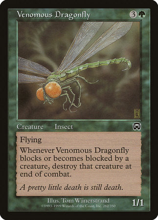 Venomous Dragonfly [Mercadian Masques] | Arkham Games and Comics