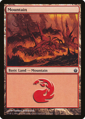 Mountain (152) [Mirrodin Besieged] | Arkham Games and Comics