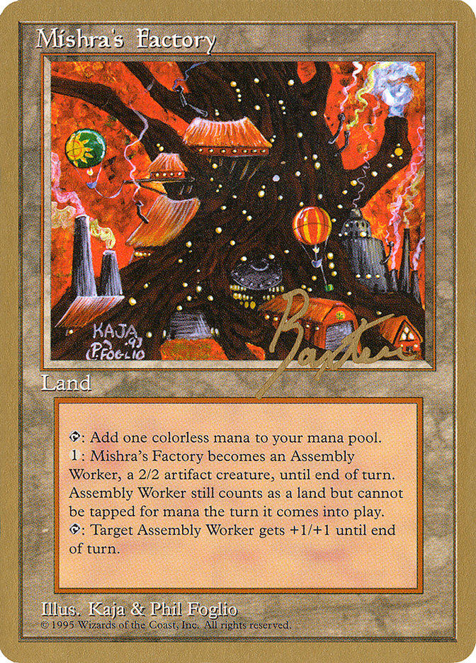 Mishra's Factory (George Baxter) [Pro Tour Collector Set] | Arkham Games and Comics