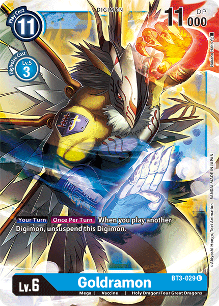 Goldramon [BT3-029] [Release Special Booster Ver.1.5] | Arkham Games and Comics