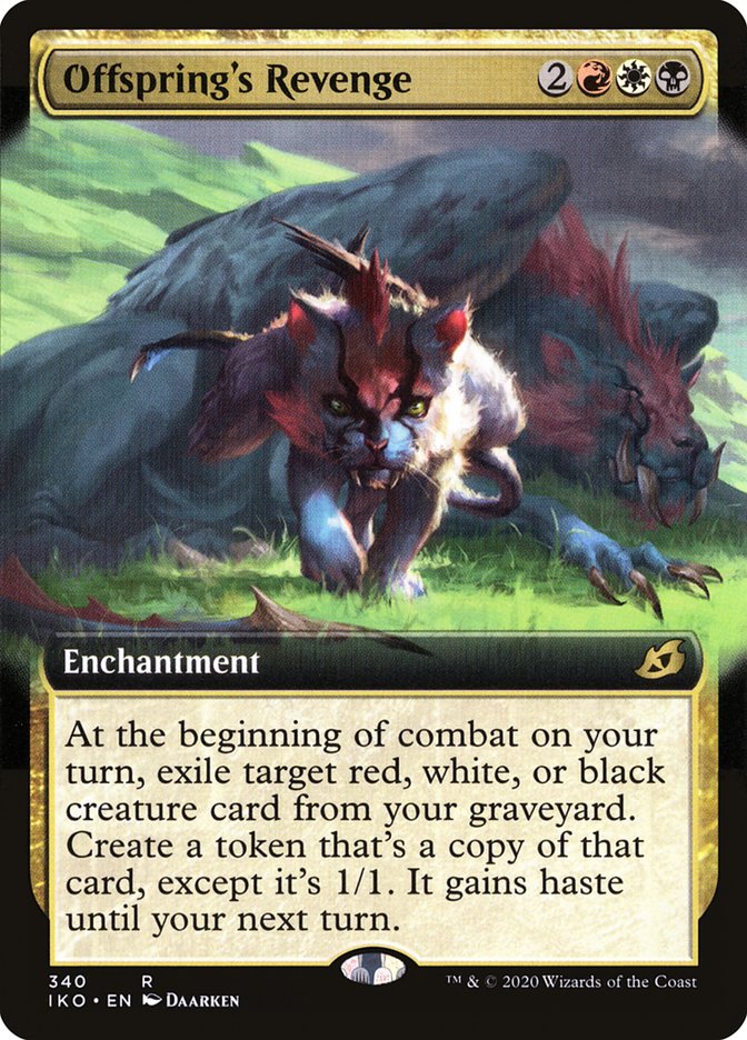 Offspring's Revenge (Extended Art) [Ikoria: Lair of Behemoths] | Arkham Games and Comics