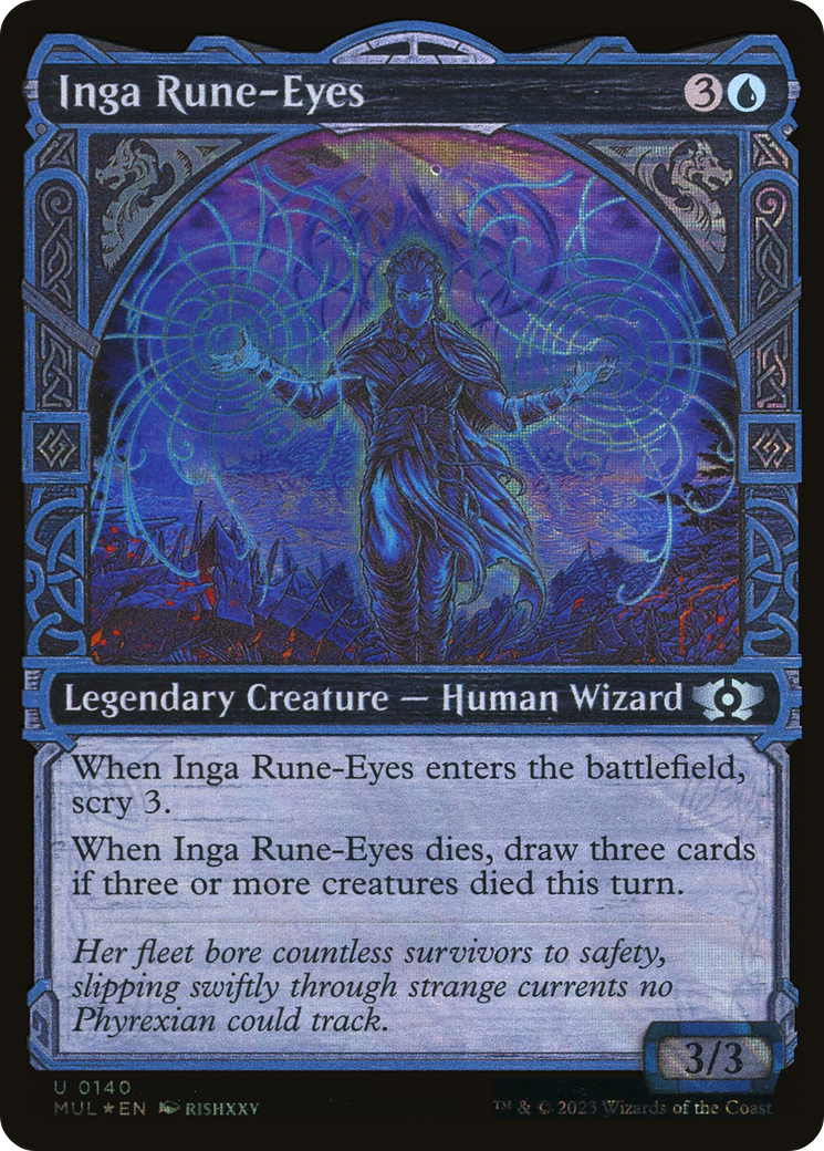 Inga Rune-Eyes (Halo Foil) [Multiverse Legends] | Arkham Games and Comics