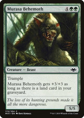 Murasa Behemoth [Modern Horizons] | Arkham Games and Comics