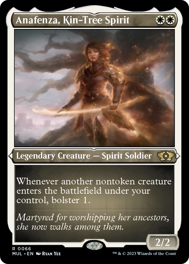 Anafenza, Kin-Tree Spirit (Foil Etched) [Multiverse Legends] | Arkham Games and Comics