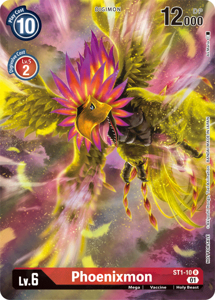 Phoenixmon [ST1-10] (Alternate Art) [Starter Deck: Gaia Red] | Arkham Games and Comics