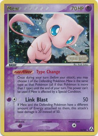 Mew (10/92) (Stamped) [EX: Legend Maker] | Arkham Games and Comics