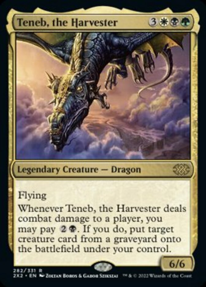 Teneb, the Harvester [Double Masters 2022] | Arkham Games and Comics