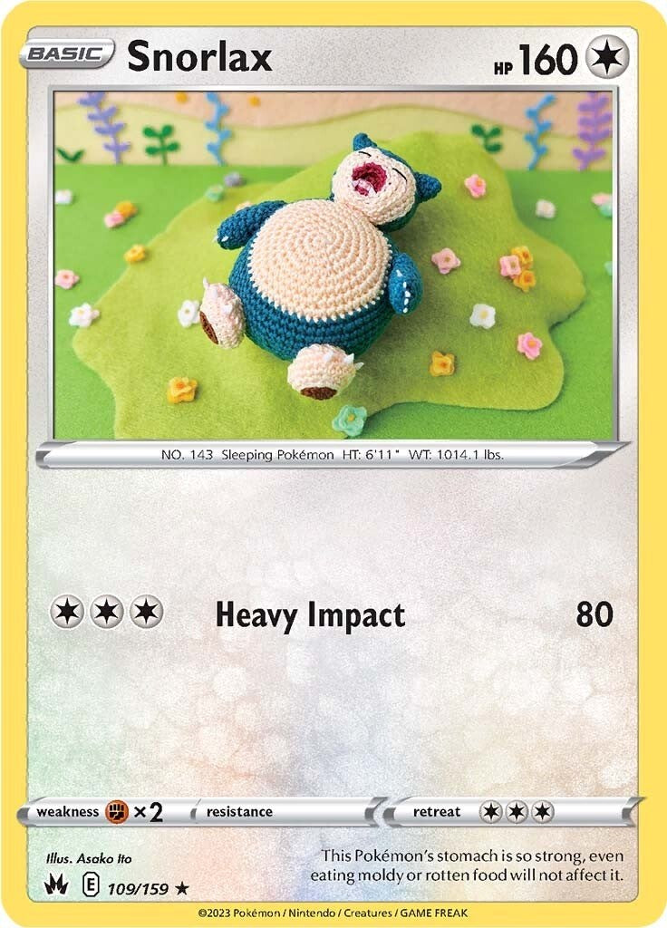 Snorlax (109/159) [Sword & Shield: Crown Zenith] | Arkham Games and Comics