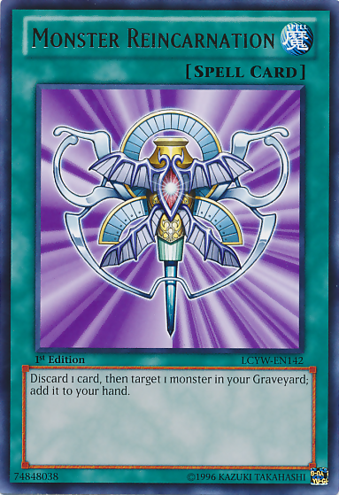 Monster Reincarnation [LCYW-EN142] Rare | Arkham Games and Comics