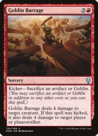 Goblin Barrage [Dominaria] | Arkham Games and Comics