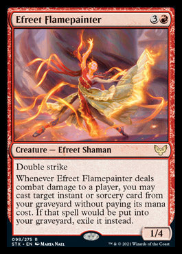 Efreet Flamepainter [Strixhaven: School of Mages] | Arkham Games and Comics
