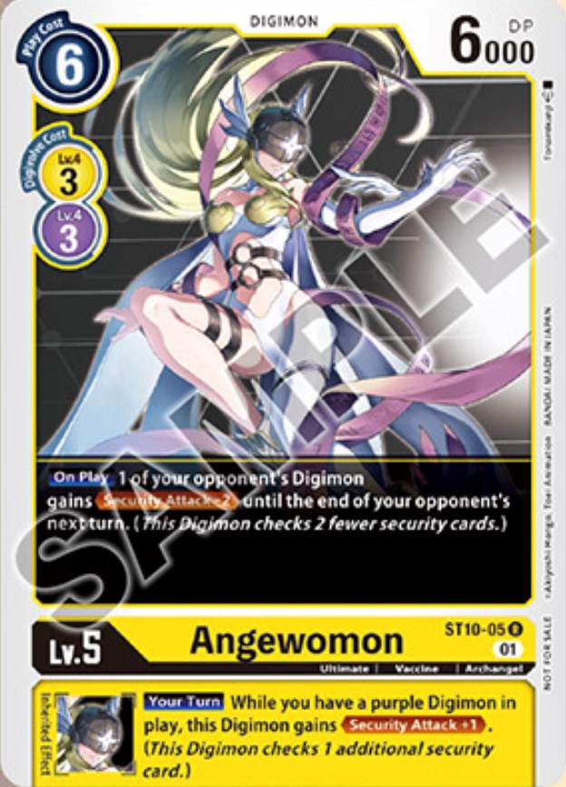 Angewomon [ST10-05] (Tamer Goods Set Angewomon & LadyDevimon) [Starter Deck: Parallel World Tactician Promos] | Arkham Games and Comics