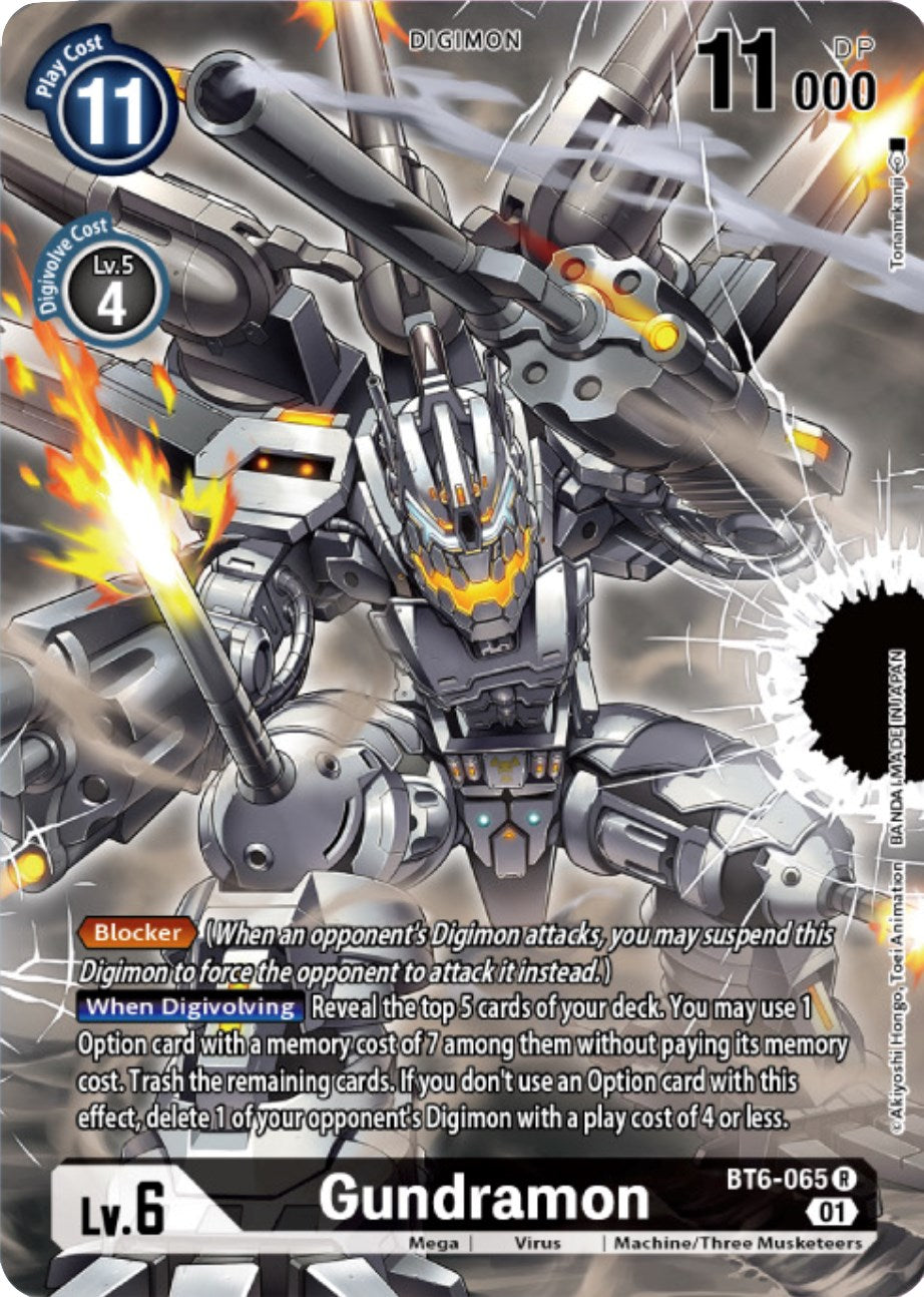 Gundramon [BT6-065] (Digimon Card Game Deck Box Set) [Double Diamond Promos] | Arkham Games and Comics
