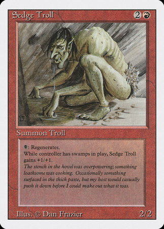 Sedge Troll [Revised Edition] | Arkham Games and Comics