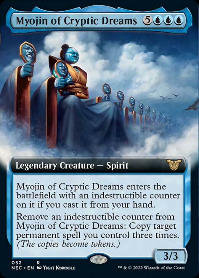 Myojin of Cryptic Dreams (Extended) [Kamigawa: Neon Dynasty Commander] | Arkham Games and Comics