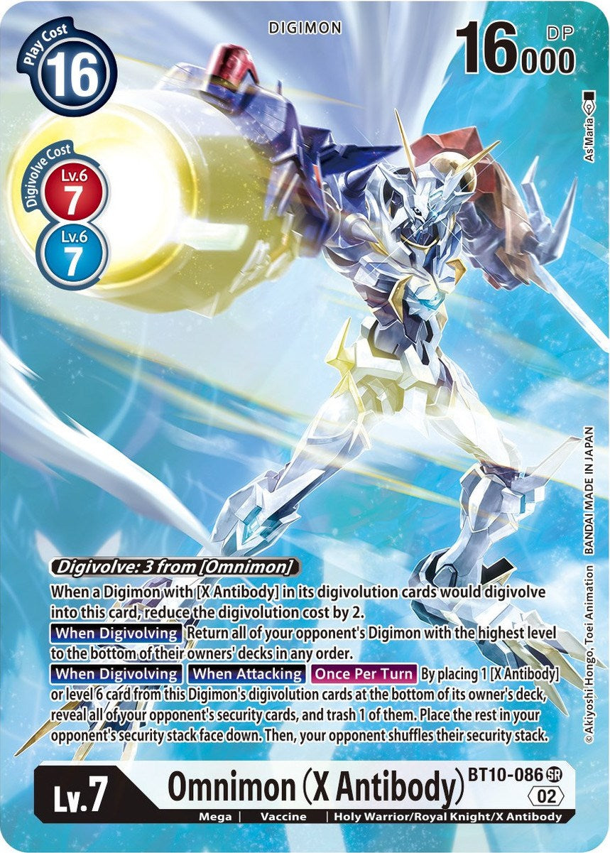 Omnimon (X Antibody) [BT10-086] (Alternate Art) [Xros Encounter] | Arkham Games and Comics