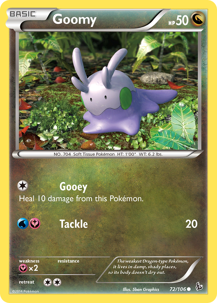 Goomy (72/106) [XY: Flashfire] | Arkham Games and Comics