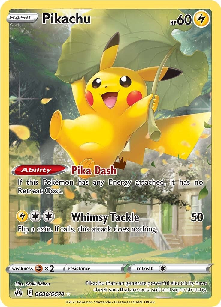 Pikachu (GG30/GG70) [Sword & Shield: Crown Zenith] | Arkham Games and Comics