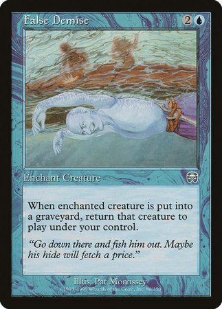 False Demise [Mercadian Masques] | Arkham Games and Comics