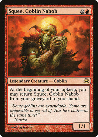 Squee, Goblin Nabob [Modern Masters] | Arkham Games and Comics