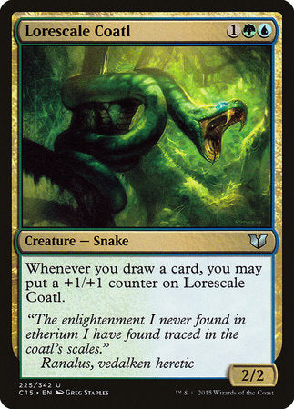 Lorescale Coatl [Commander 2015] | Arkham Games and Comics