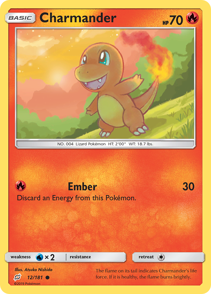 Charmander (12/181) [Sun & Moon: Team Up] | Arkham Games and Comics