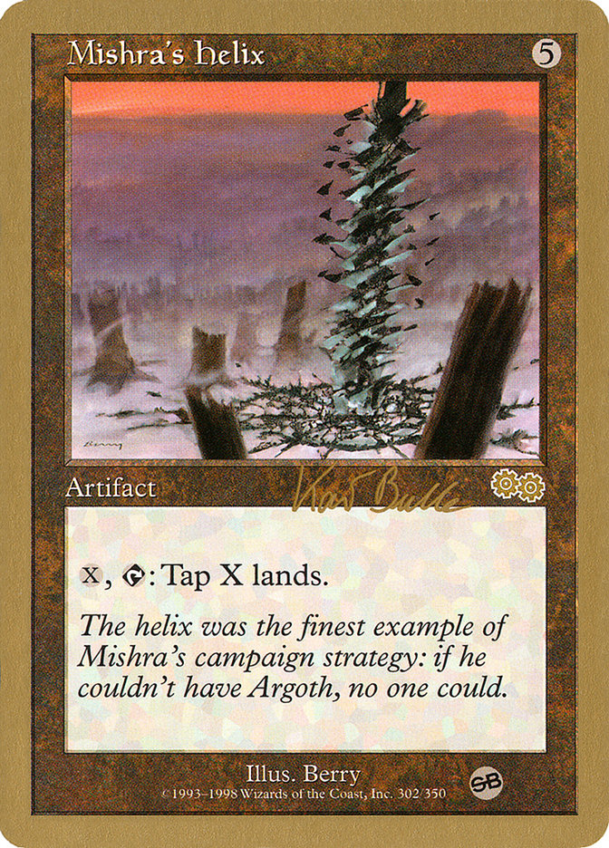 Mishra's Helix (Kai Budde) (SB) [World Championship Decks 1999] | Arkham Games and Comics