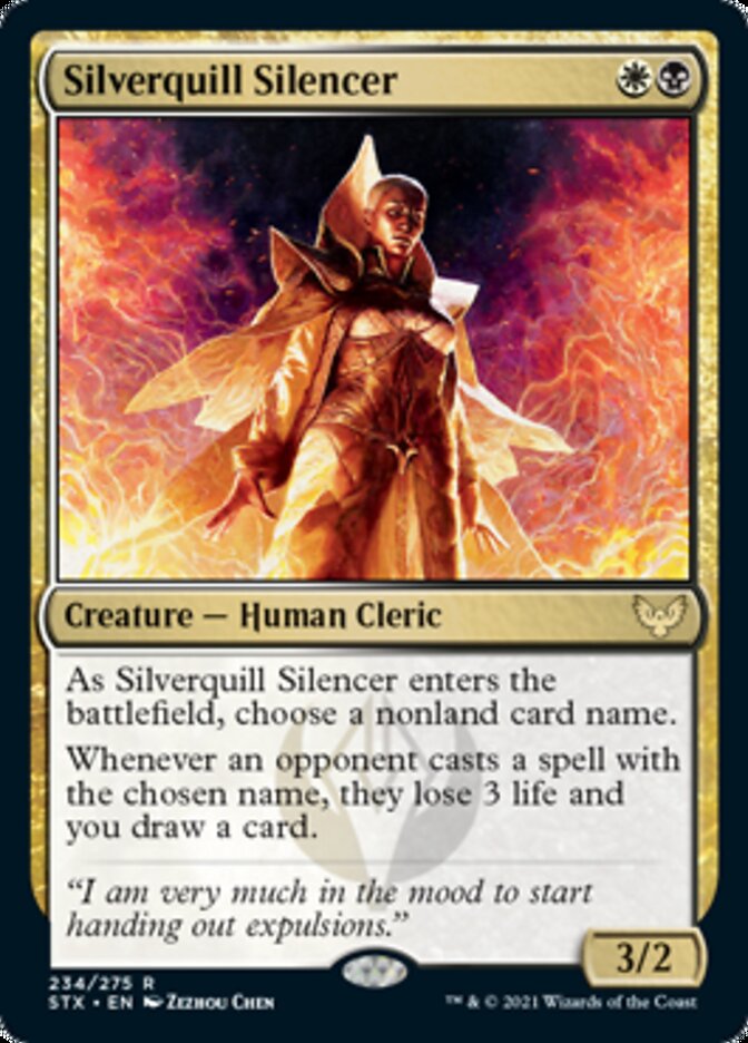 Silverquill Silencer [Strixhaven: School of Mages] | Arkham Games and Comics