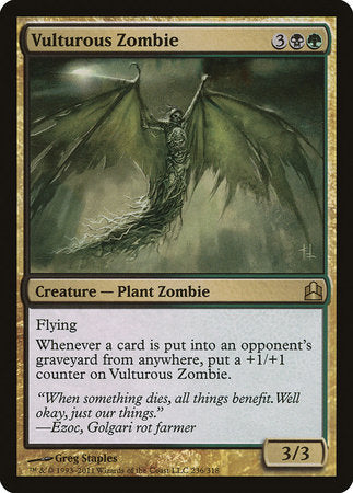 Vulturous Zombie [Commander 2011] | Arkham Games and Comics